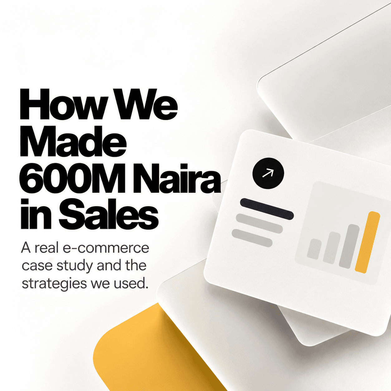 How I Made ₦600M+ in E-commerce Sales This Year