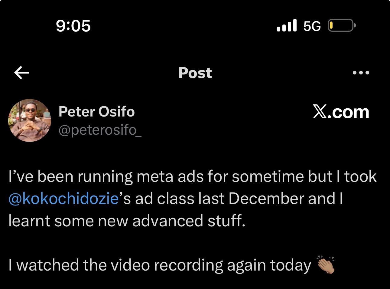 Profitable Meta Ads Campaign Proof